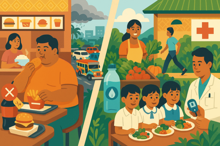 Navigating Genetics, Environment, and Economy in Filipino Metabolic Health
