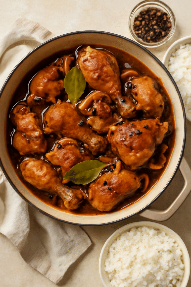 Creating a Delicious Filipino Adobo at Home