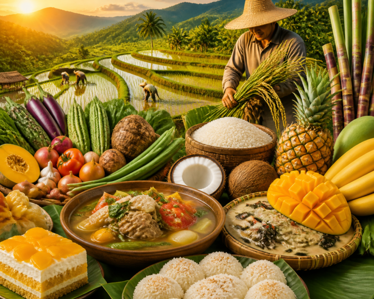 The Connection Between Filipino Farmers and Local Ingredients in National Cuisine