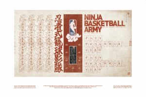 “NINJA BASKETBALL ARMY” Unveiled: A New Story-Driven Brand Officially Inspired by the NBA