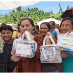 Color Your World Foundation Delivers Hygiene and Medical Kits to Quake-hit Communities