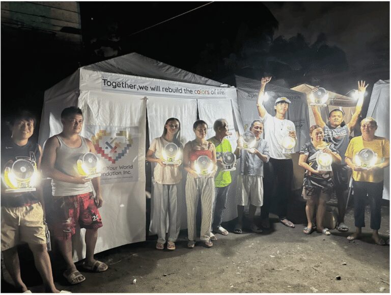 Color Your World Foundation Brings Light of Hope to Quake-Struck Communities in GenSan, Sarangani